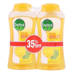 Dettol Fresh Showergel & Bodywash Citrus & Orange Blossom 250ml Pack Of 2