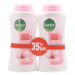 Dettol Skincare Shower gel Rose And Sakura Blossom Fragrance  250ml  2 Pieces