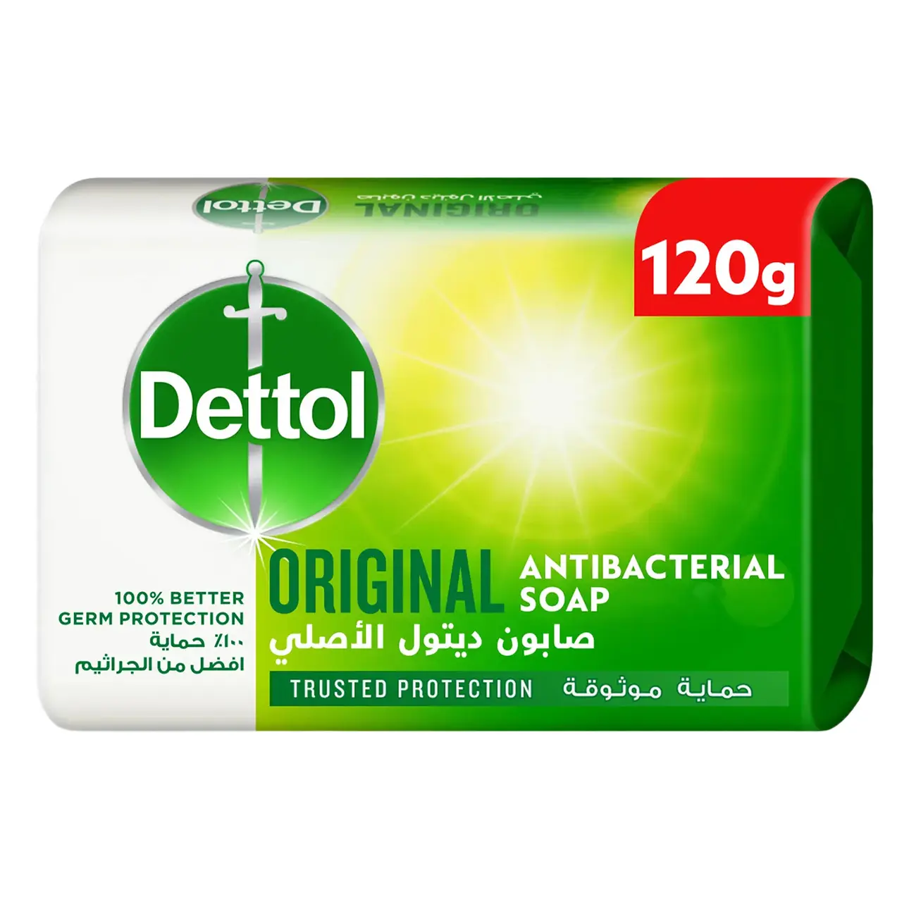 Dettol Orginal Soap Bar 4X120G Prm - view 1