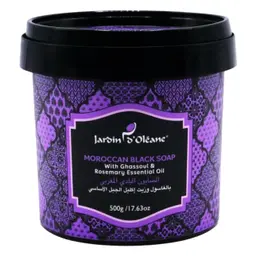 Jardin D Oleane Moroccan Traditional Soap With Ghassoul And Rosemary Oil 500 gm