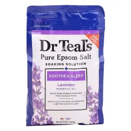 Dr Teal'S Epsom Soaking Salt Lavender Relax Sleep 1360 gm