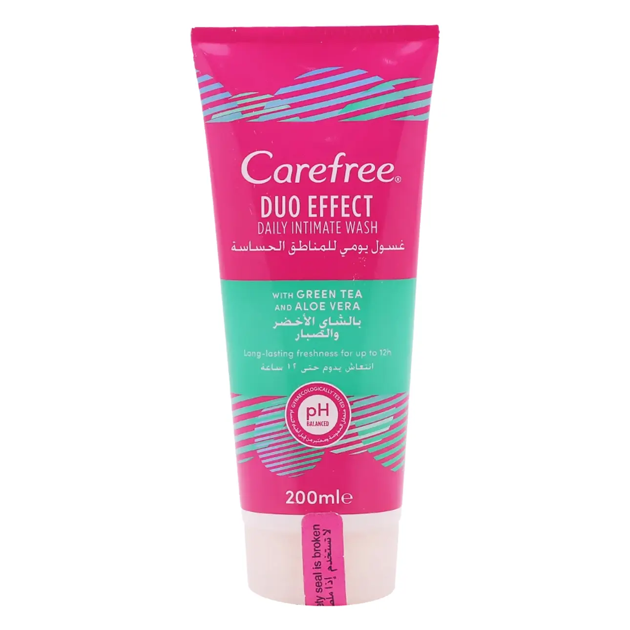 Carefree Dual Action Wash - Green Tea & Aloe Vera 200 ml - view 1