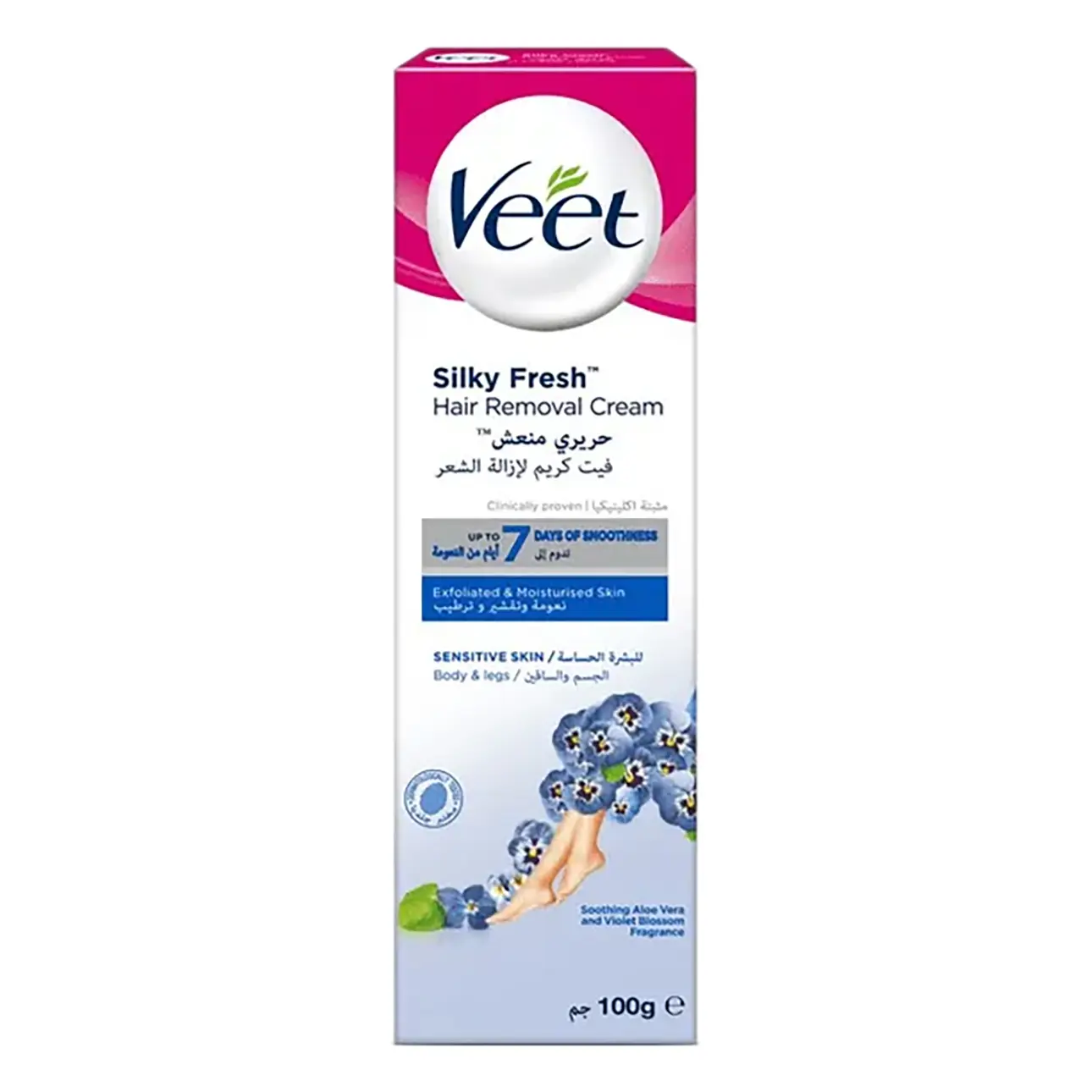 Veet Hair Removal Cream for Sensitive Skin 100 gm - view 2