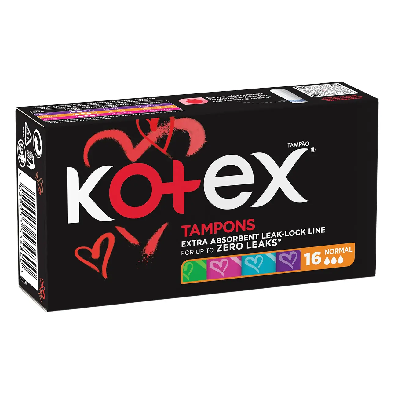 Kotex Tampon Normal 16's - view 1