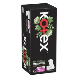Kotex Natural Panty Liners  Normal Size 30 Daily Panty 