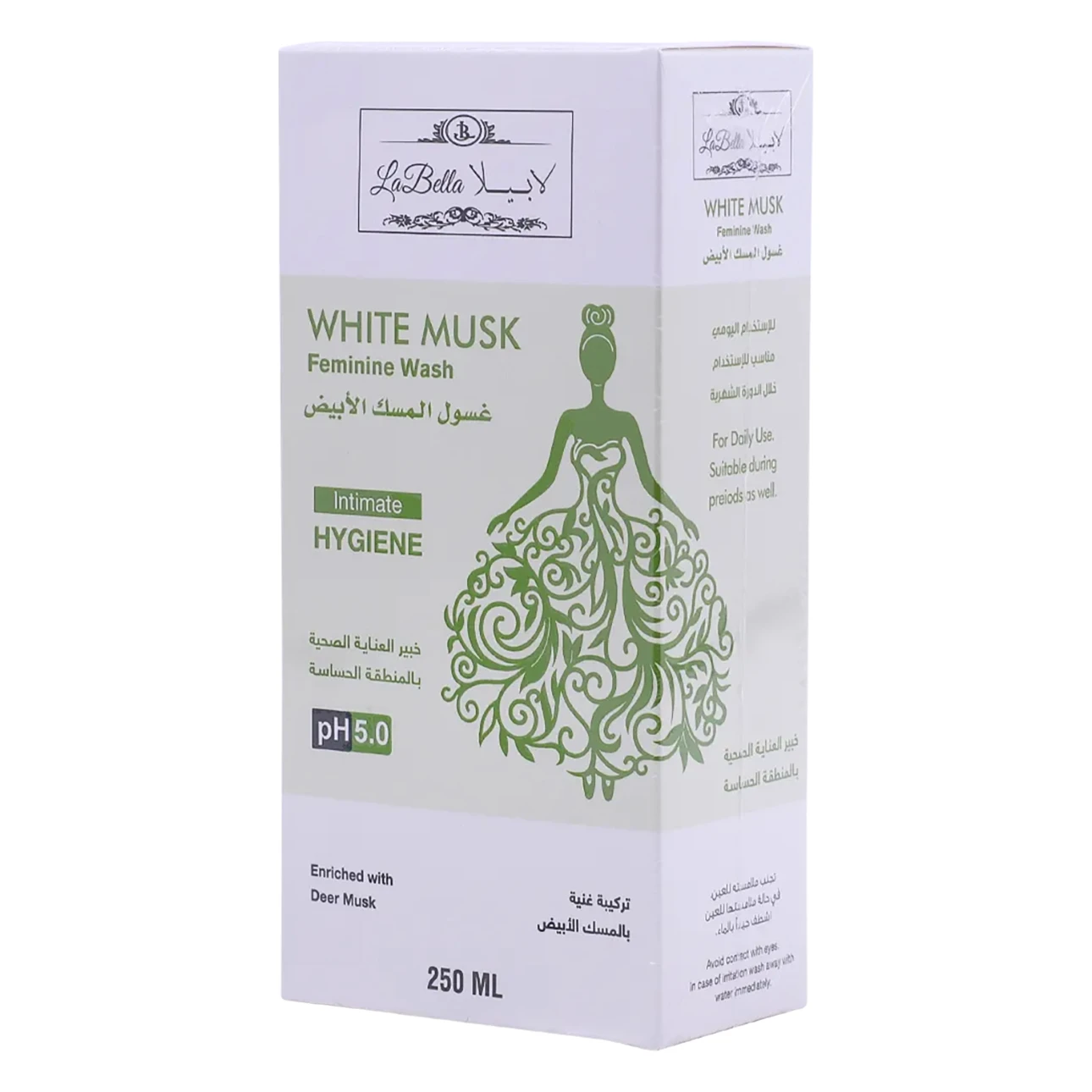 La Bella Feminine Wash For Sensitive Areas With Purity Musk 250 ml
