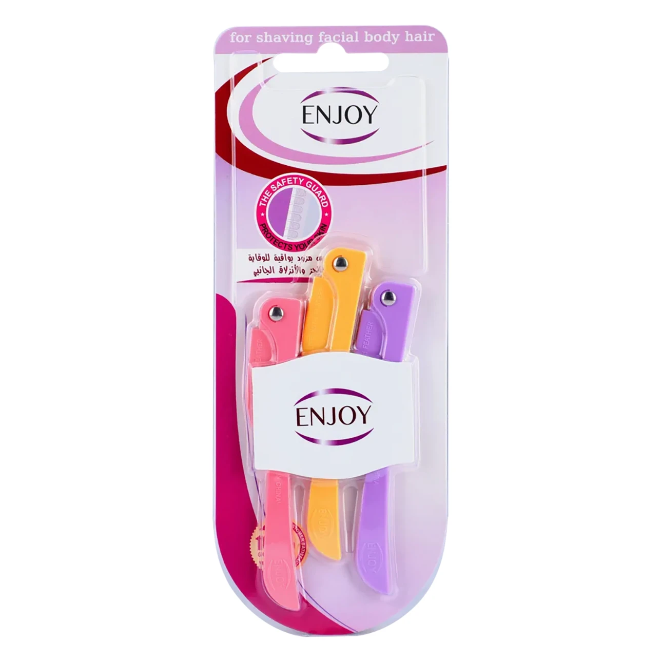 Enjoy Razor for Shaving Facial Body Hair 3 PCs