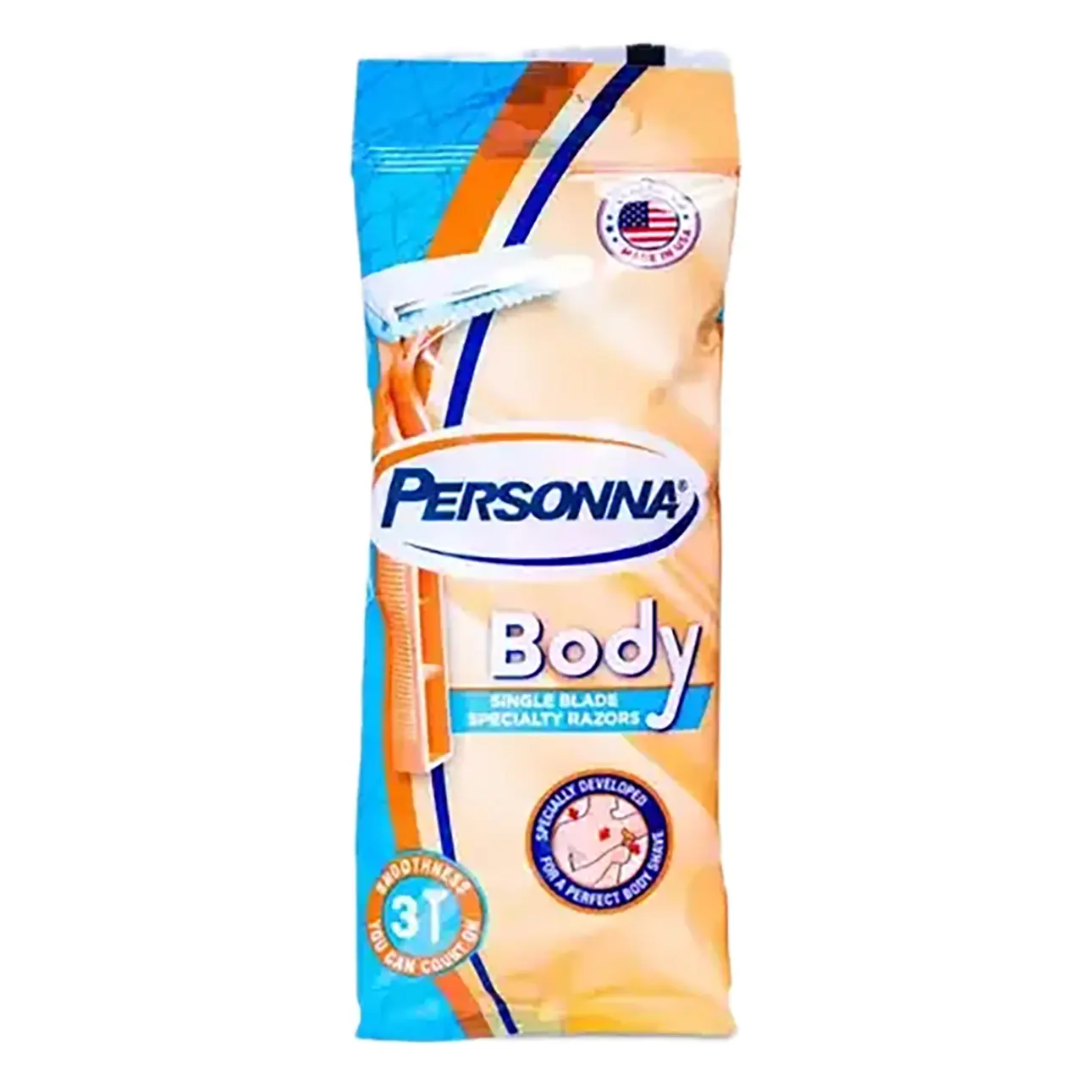 Personna Body Razor for Men 3 pcs - view 1