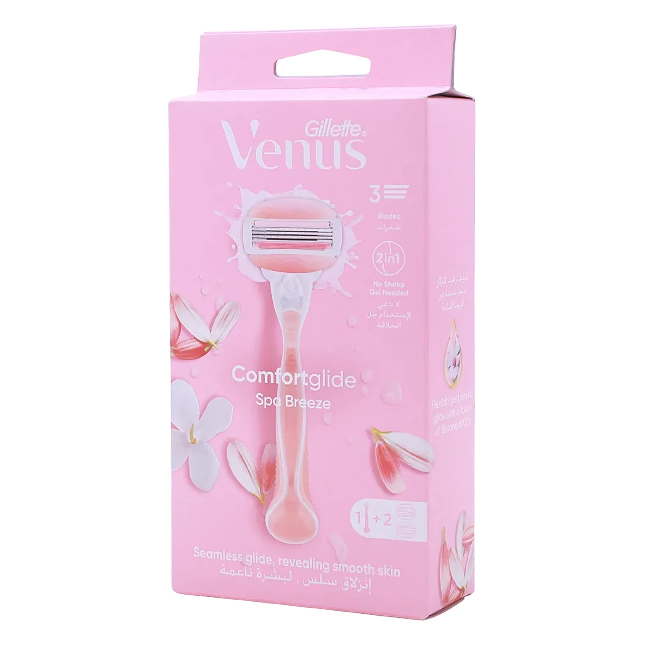Gillette Venus Comfortglide Spa Breeze Razor 2 pcs