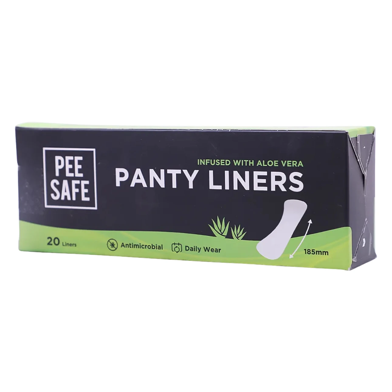 PeeSafe Daily Panty Liners with Aloe Vera & Soft surface 185mm 15 liners