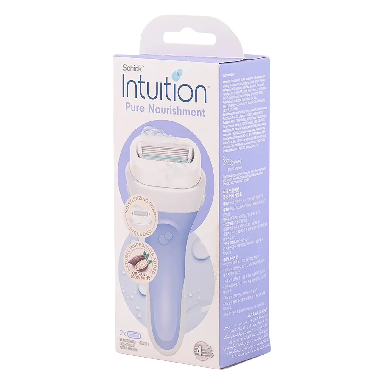 Schick Intuition4 Pure Nourishment 2 PCS