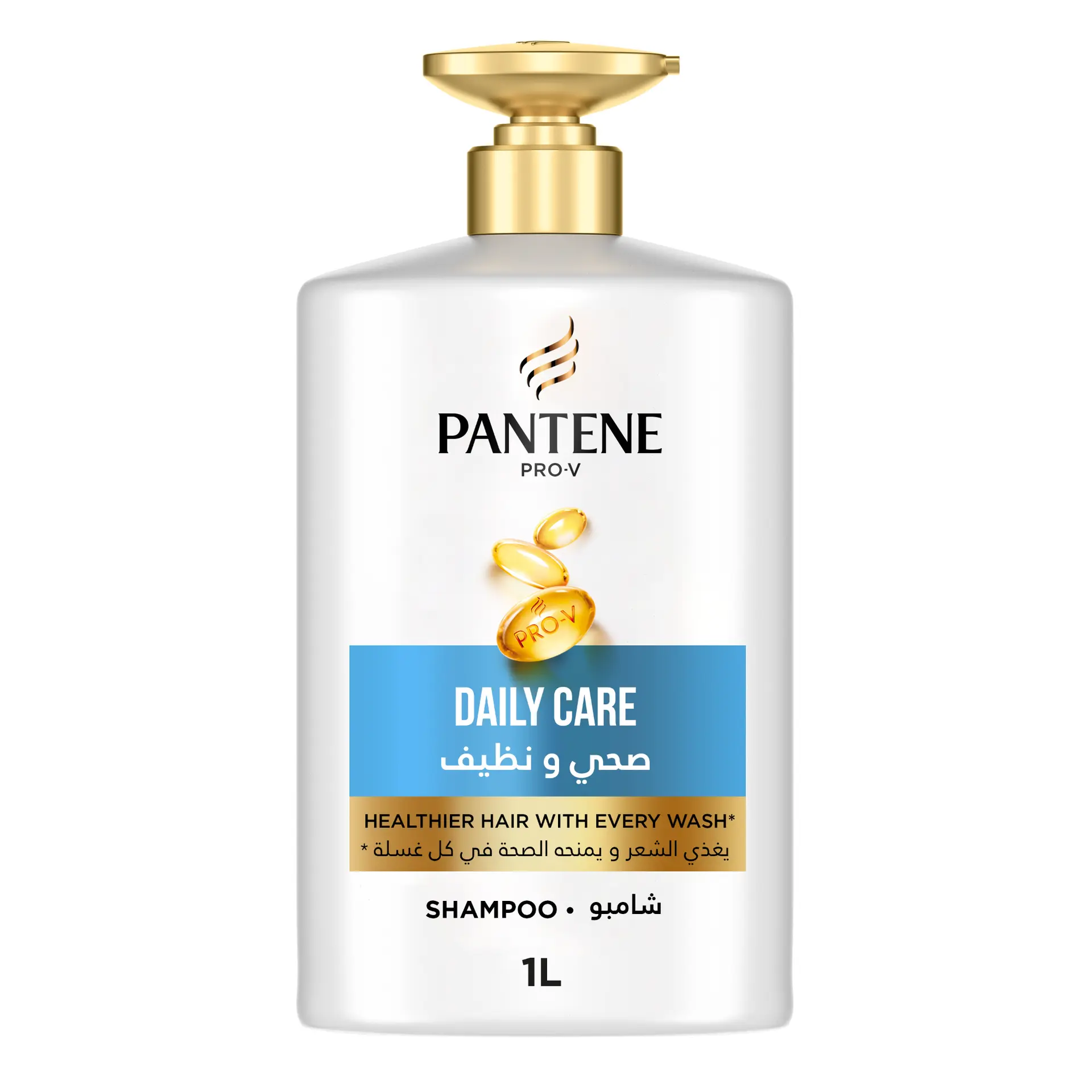 Pantene Pro-V Daily Care Shampoo For Clean Healthy-Looking Hair 1000 ml - view 1