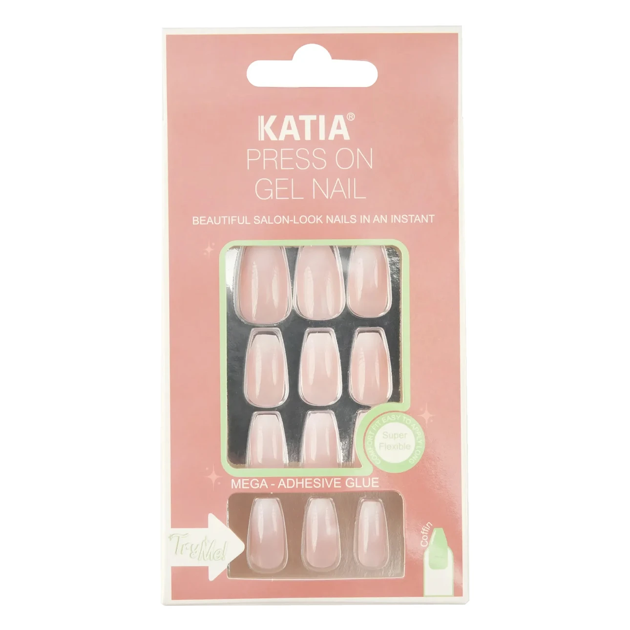 Katia Nails Coffin Omber Ck103