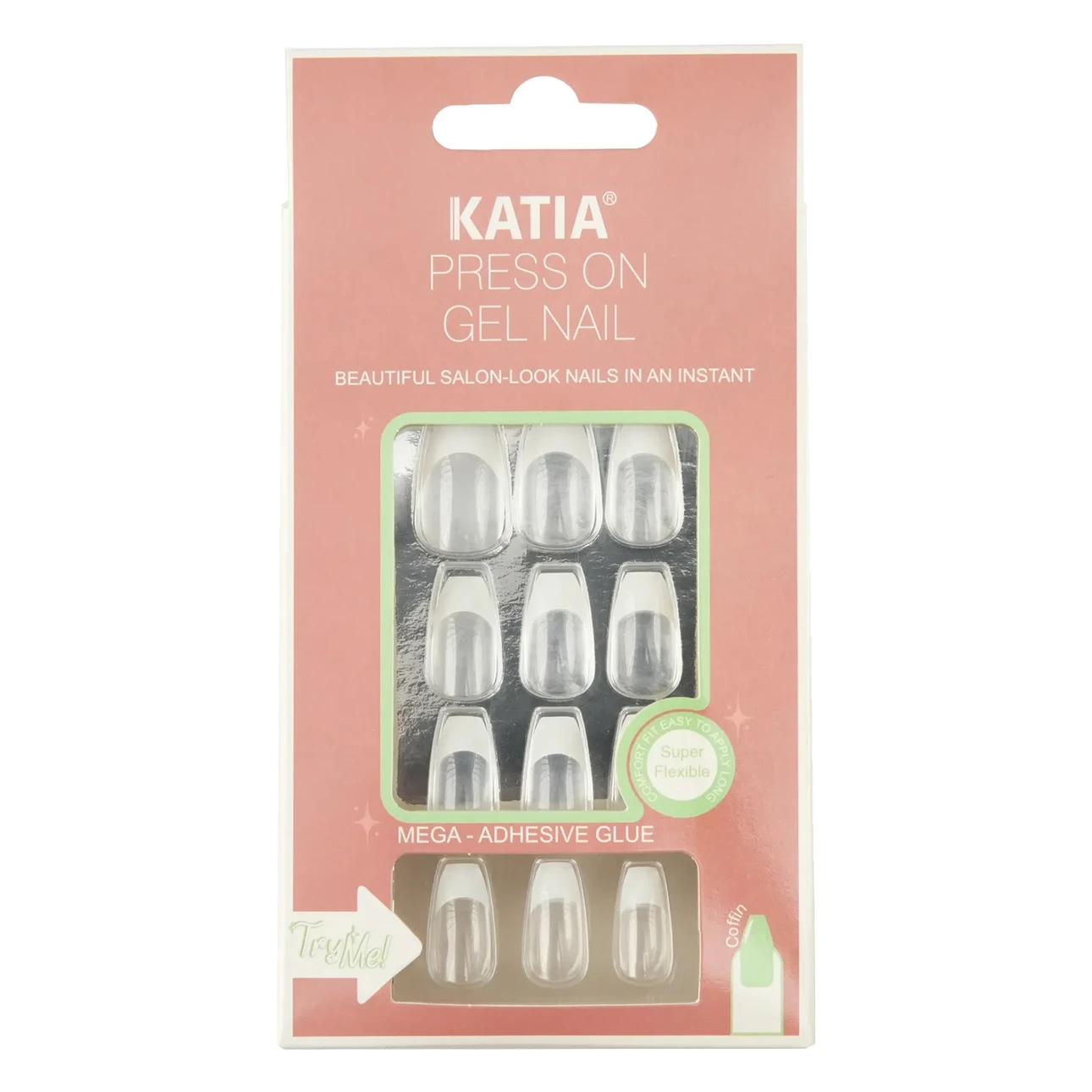Katia Nails Coffin Ck12