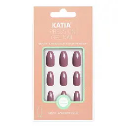 Katia Gorgeous Press On Nails Cof.Dark Nude 5