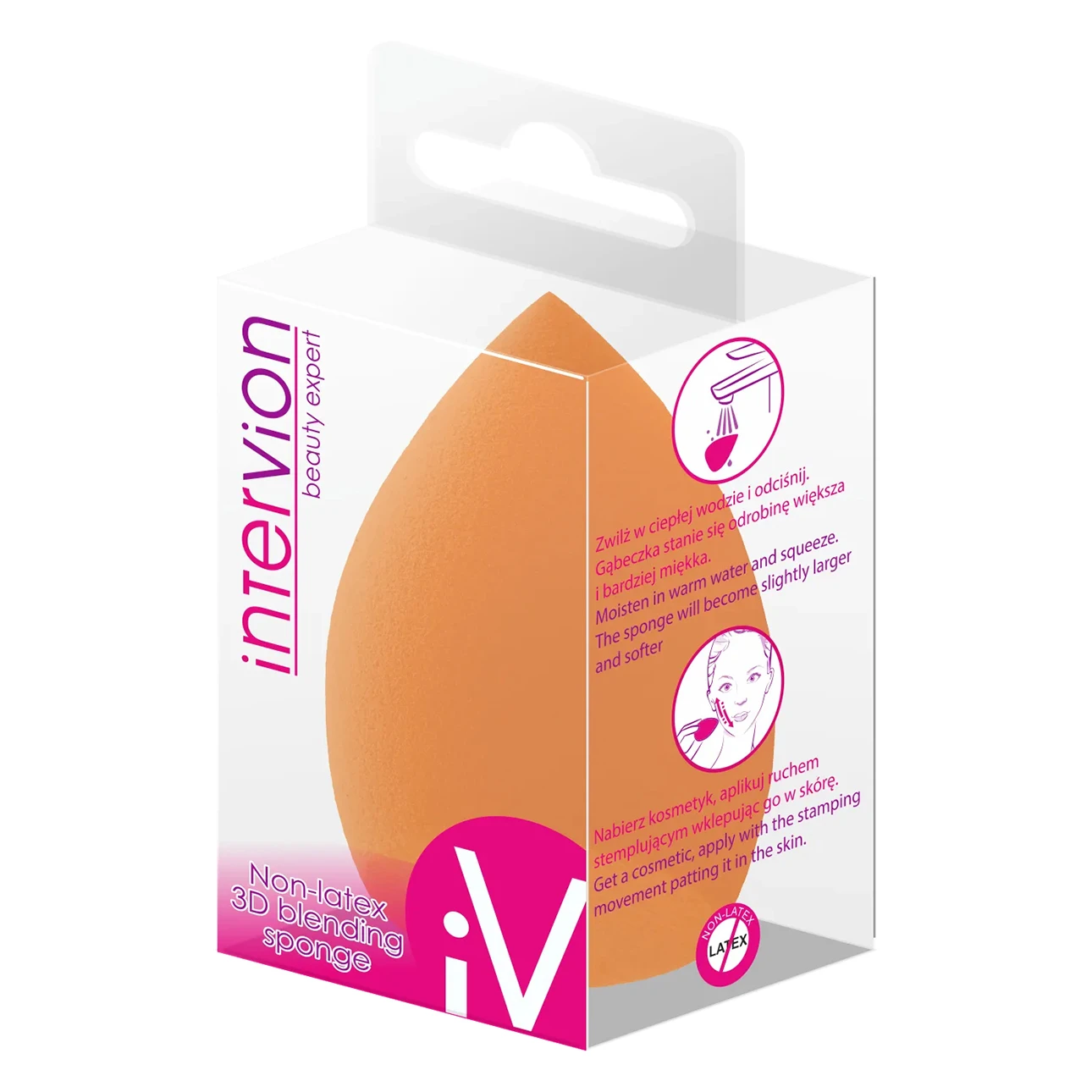 Intervion Non Latex 3D Blending Sponge