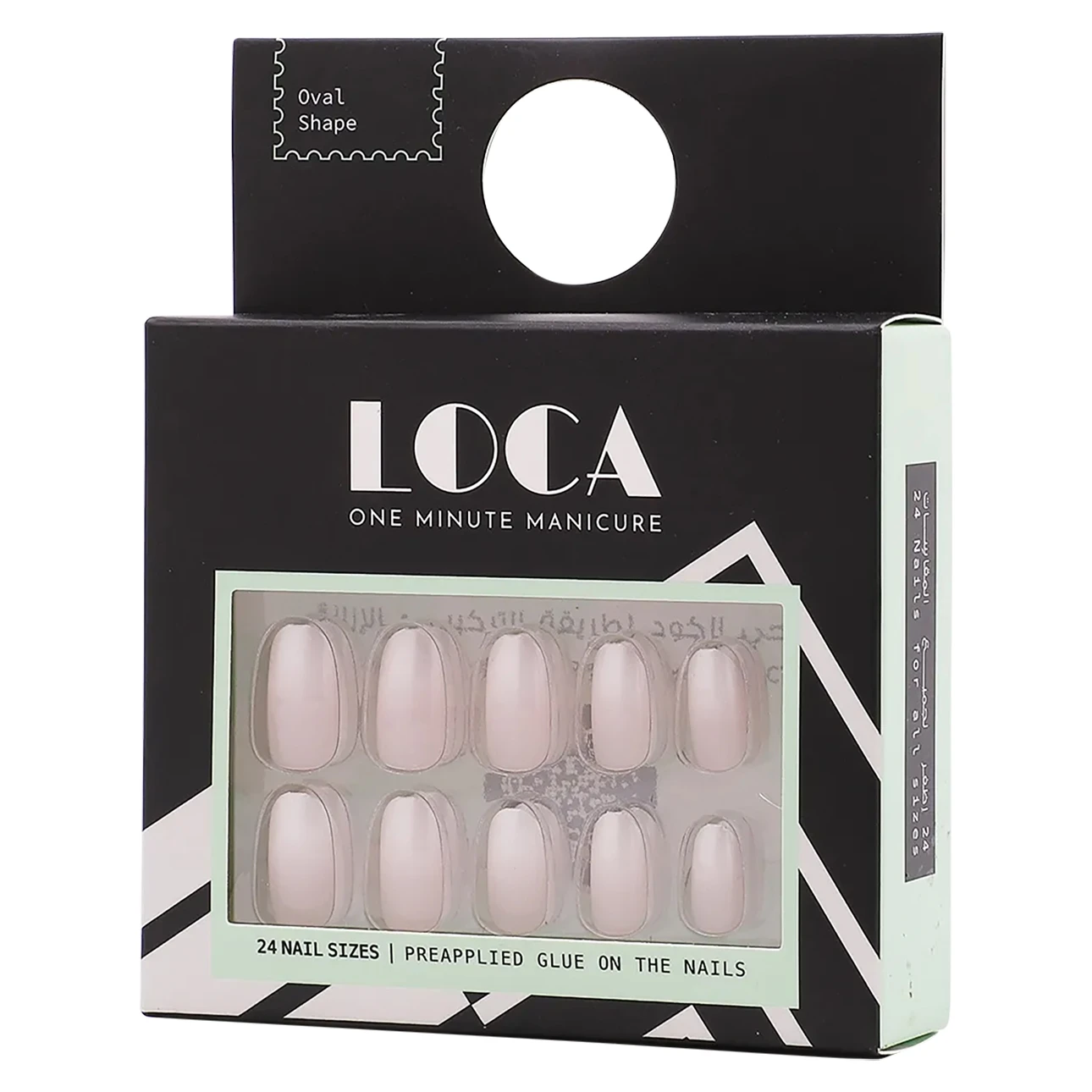 Loca Nails French Ombreh Oval No  29