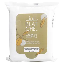 Blatche Makeup Cleansing Wipes Argan Oil 25 Sheets