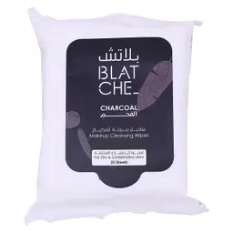 Blatche Makeup Cleansing Wipes Charcoal 25 Sheets