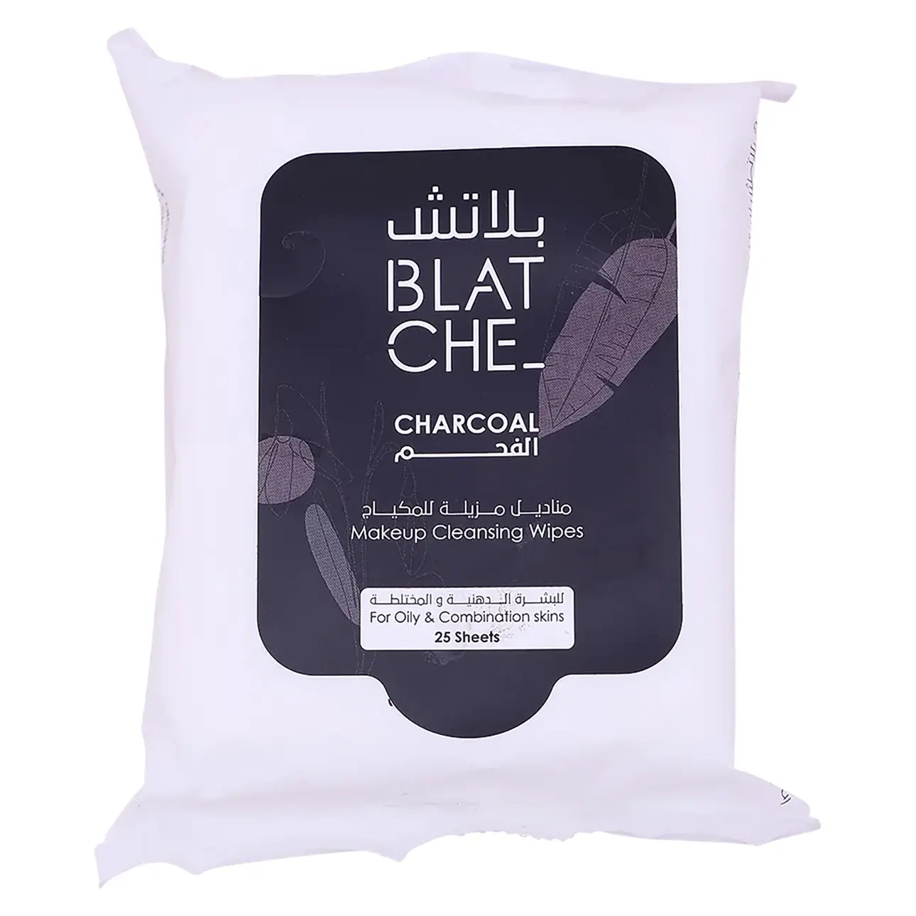 Blatche Makeup Cleansing Wipes Charcoal 25 Sheets - view 1