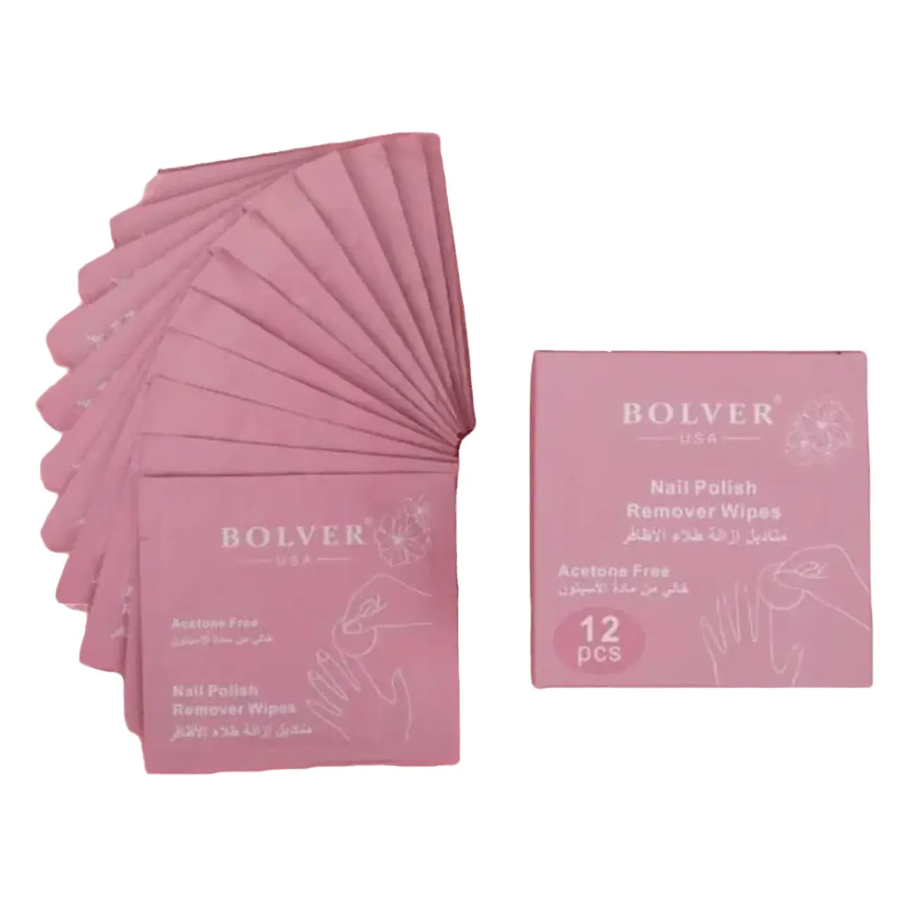 Bolver Nail Polish Remover Wipes - view 1