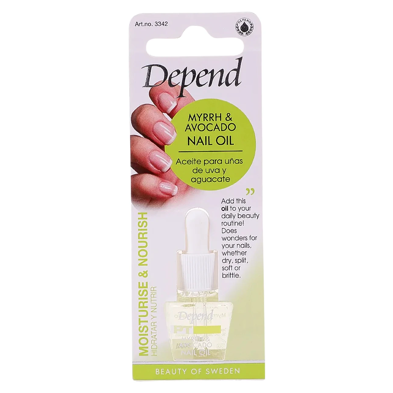 Depend Myrrh & Avocado Nail Oil 8ml