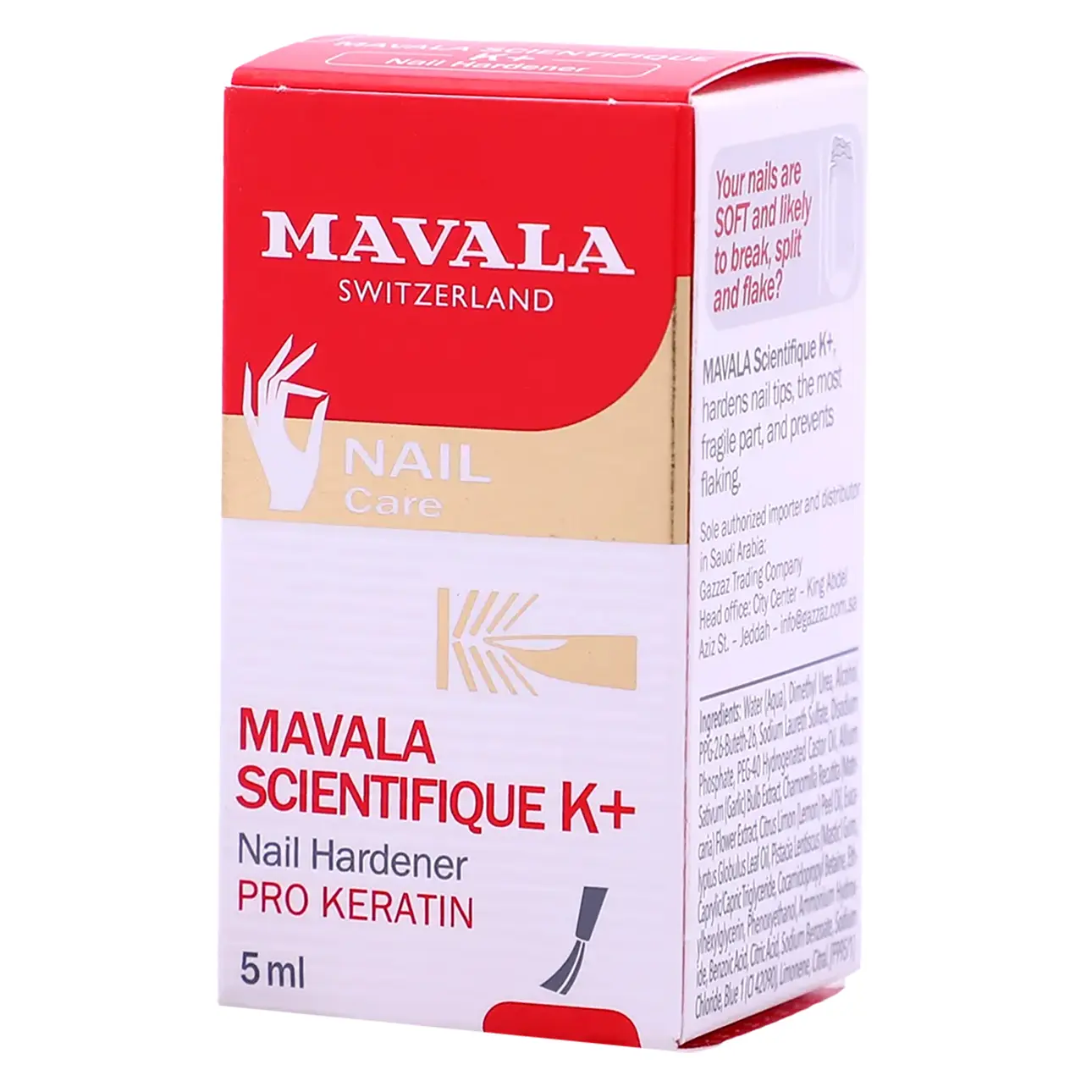 Mavala Nail Care Scientifique K+ 5ml - view 1