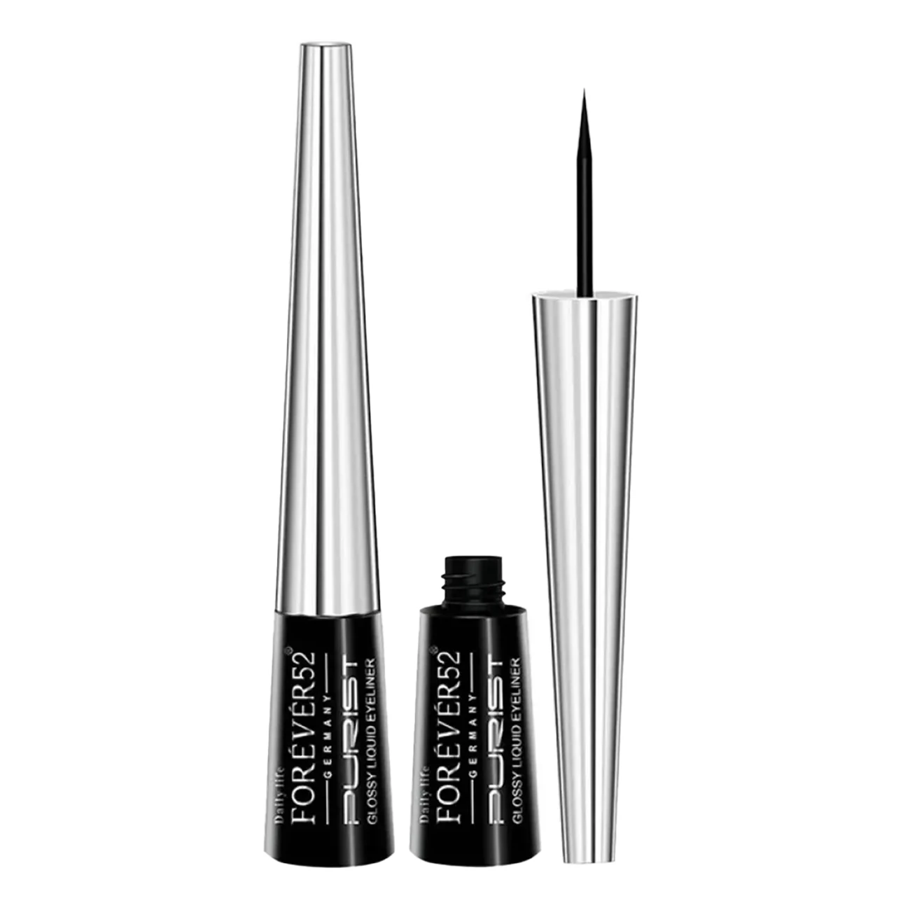 Forever52 Purist Glossy Liquid Eyeliner F801 Black