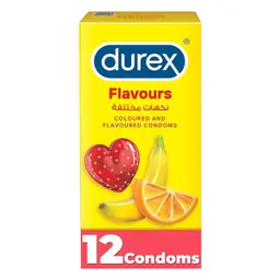 Durex Condoms Select Flavours 12 Pcs