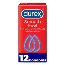 Durex Feel Smooth Condom 12 Pcs