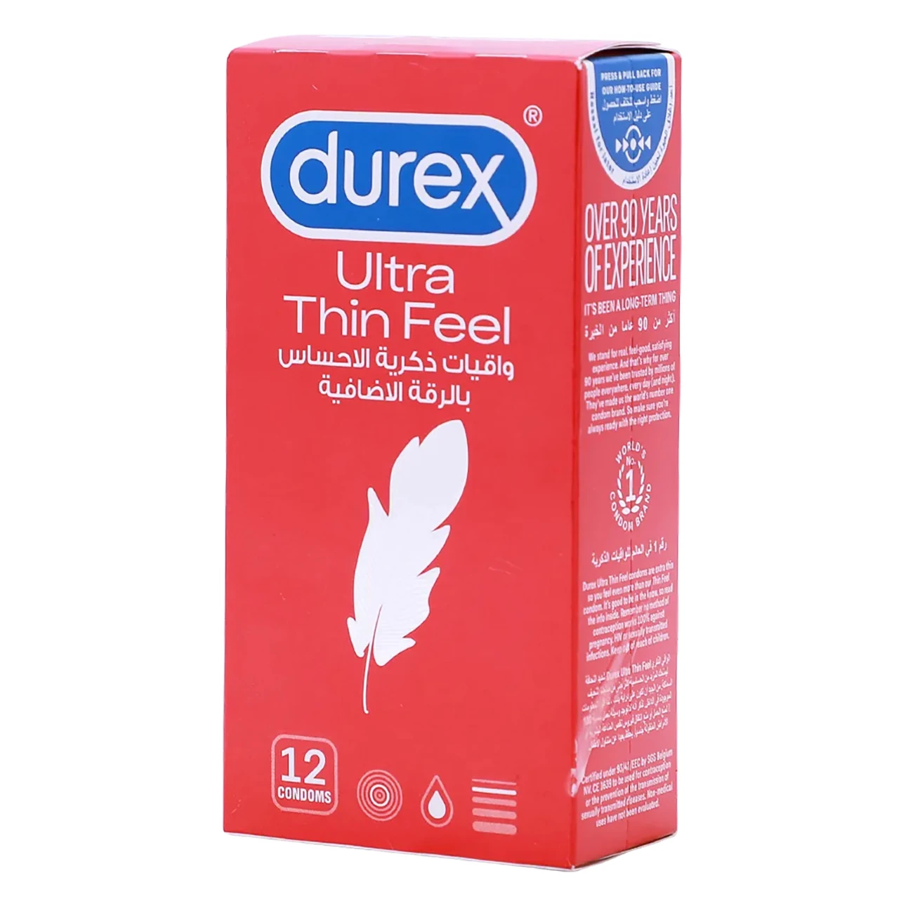 Durex Feel Thin Ultra Condom 12 pcs
