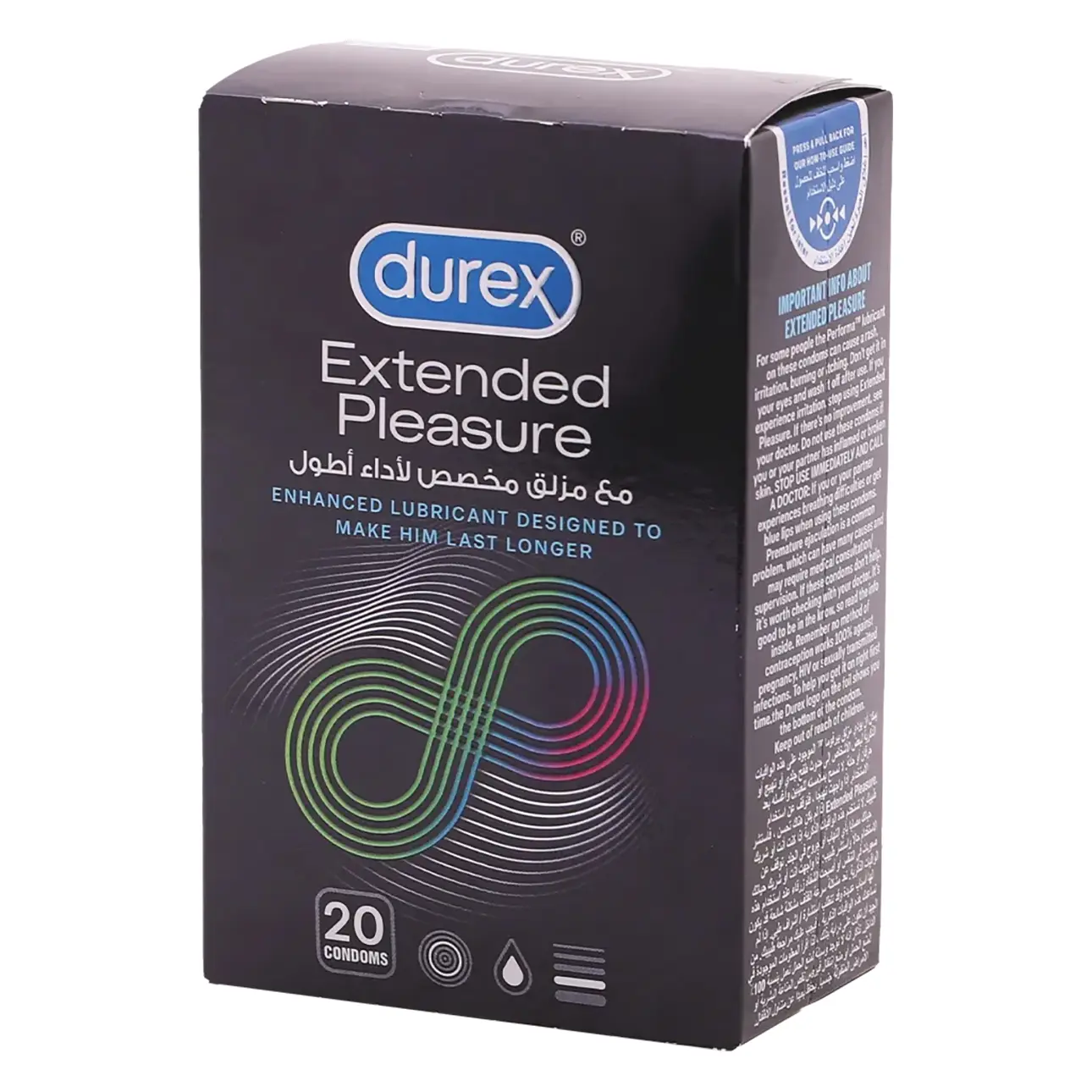 Durex Extended Pleasure 20 pcs - view 1