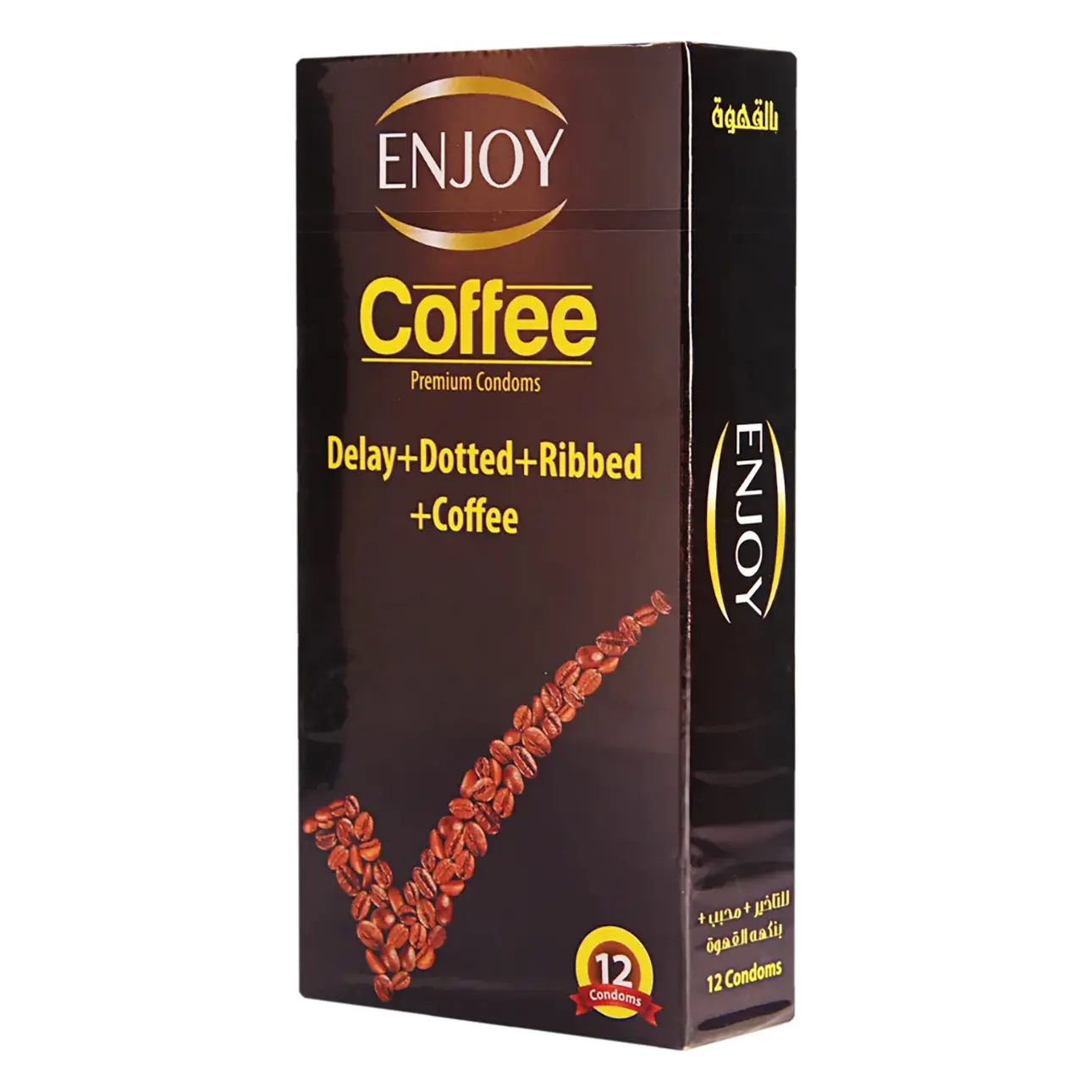 Enjoy delay Coffe Premium Condoms 12 Pcs - view 1