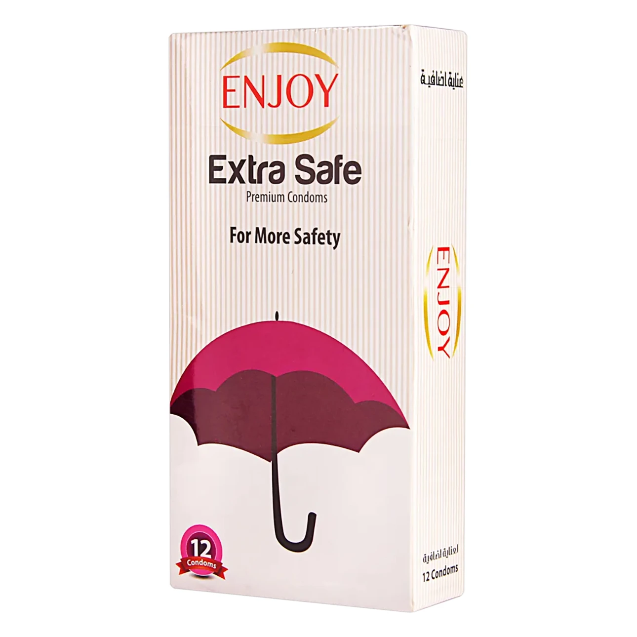 Enjoy Extra Safe Premium Condoms 12 Pcs