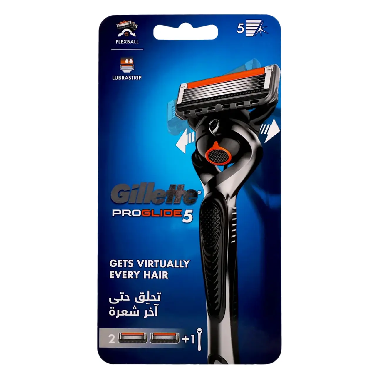 جيليت موس حلاقه رجالي فيوجن بروقلايد فليكس بول مع 2 غيار - view 2