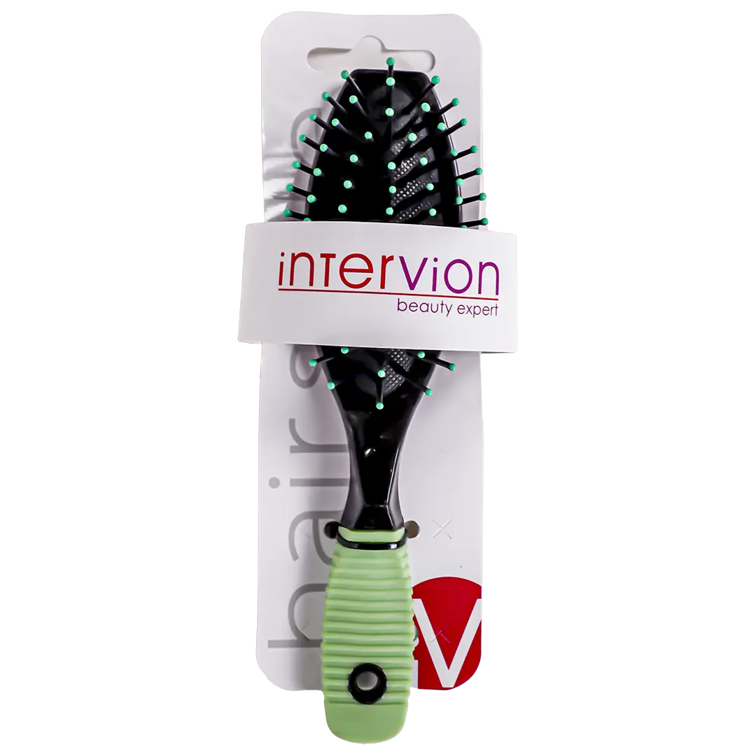 Intervion Hairbrush Pneumatic Mini Rubber Handle  - view 1