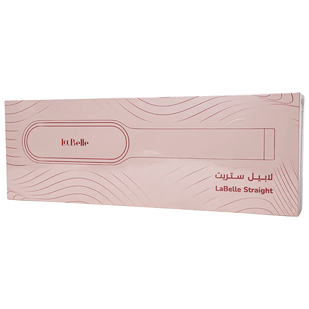 La Belle Straight Hair Straightener Pink - view 2