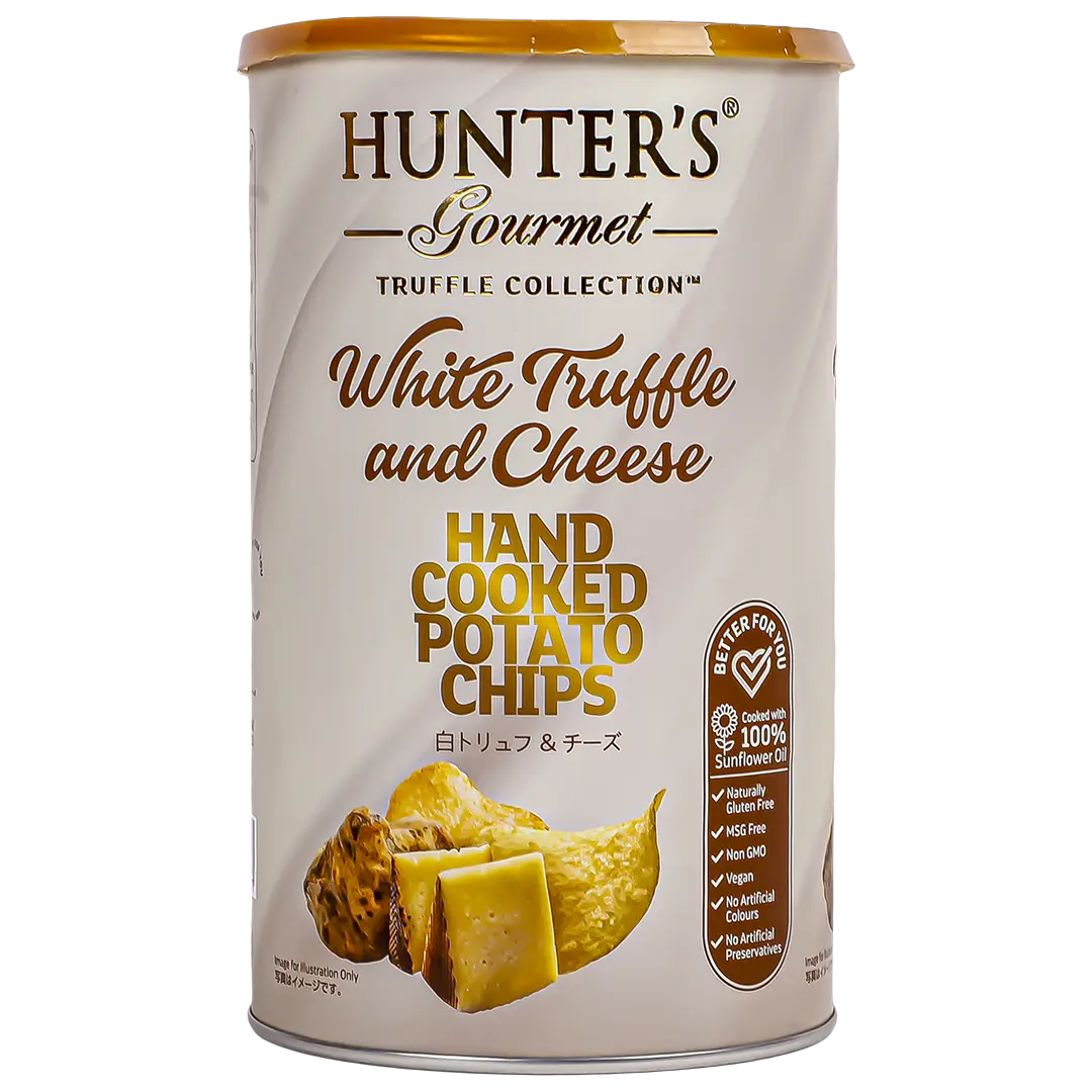 Hunter Chips White Truffle and Cheese 150 gm - view 1