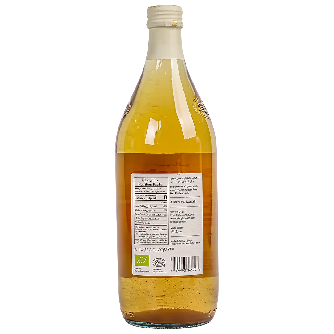Bonato Organic Apple Cider Vinegar 1L - view 2