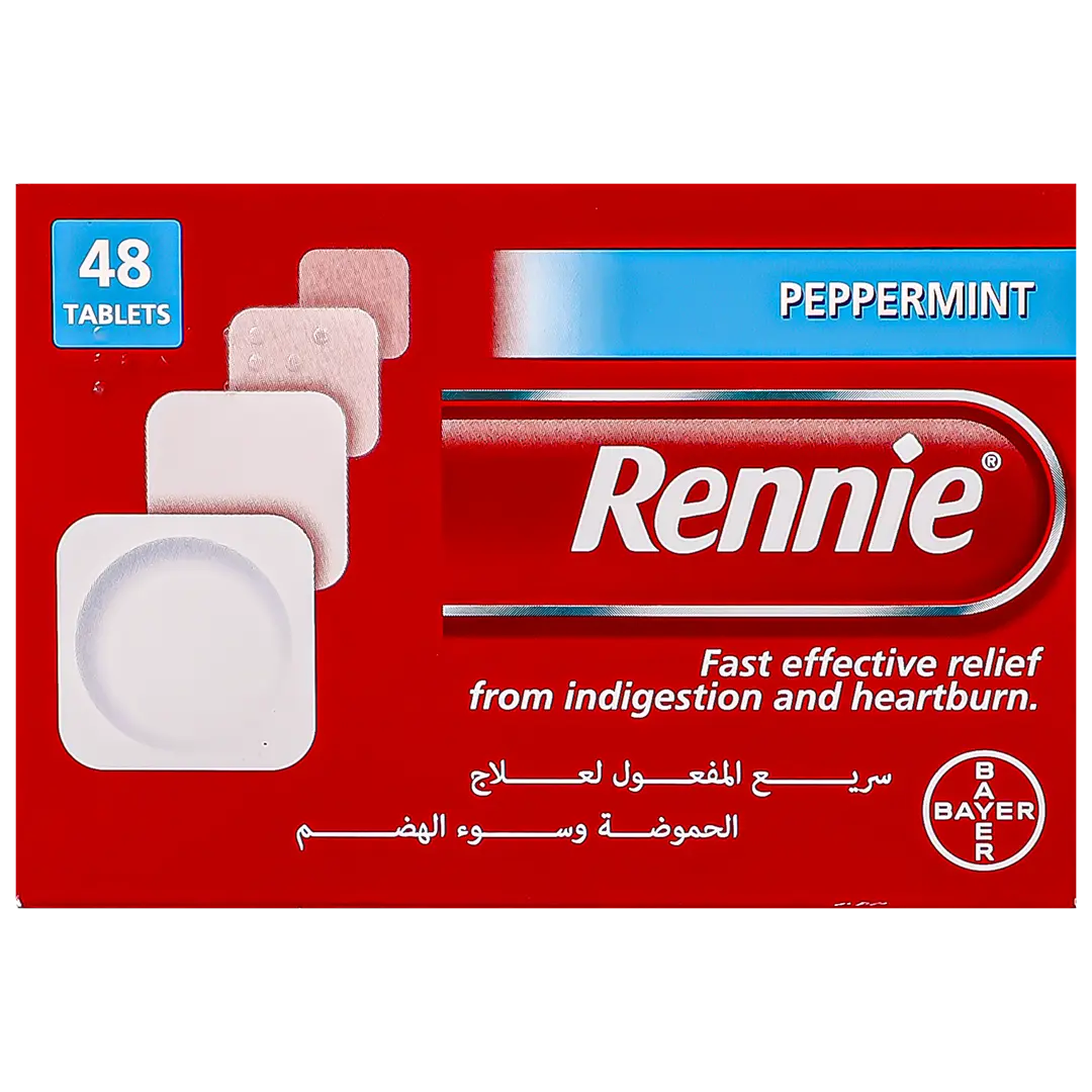 Rennie Fast & Effective Antacids chewable 48 Tab - view 2