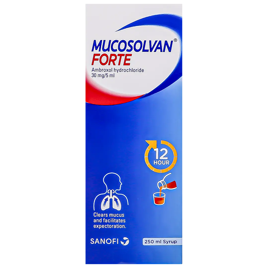 Mucosolvan Forte 30 mg Syrup 250 ml - view 3