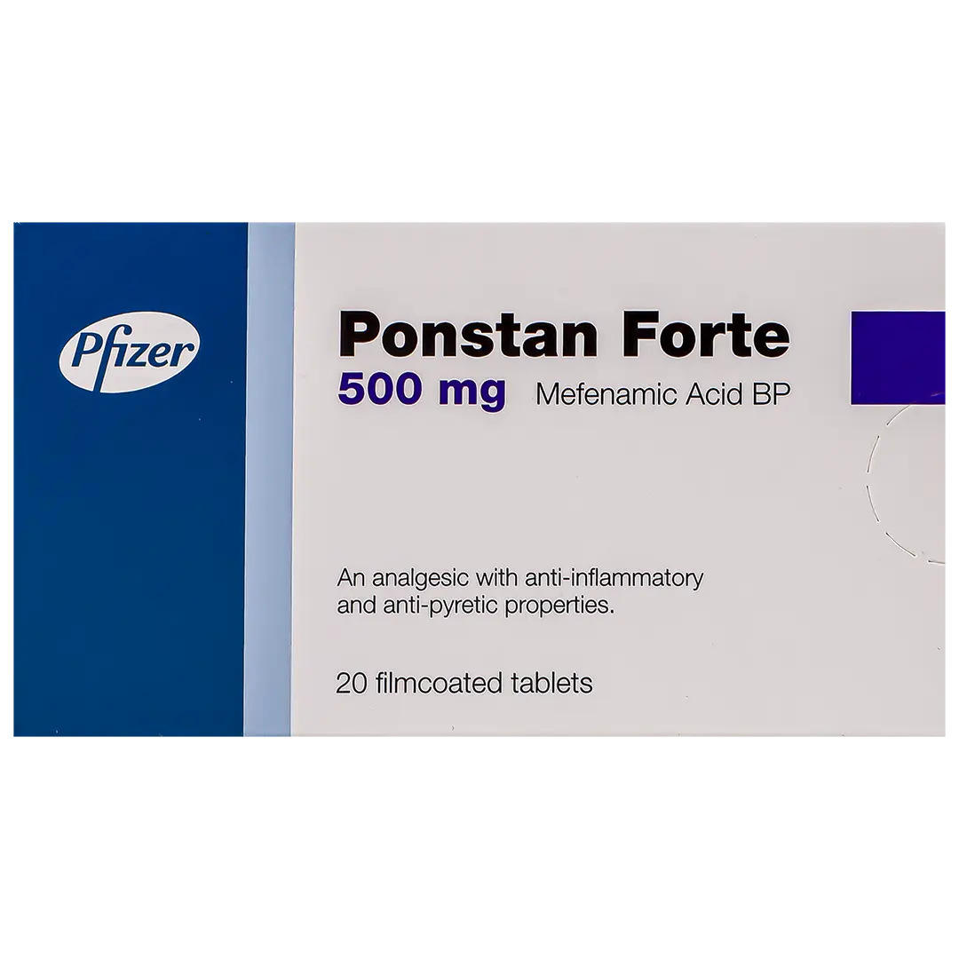Ponstan Forte 500 mg 20 Tablets - view 3