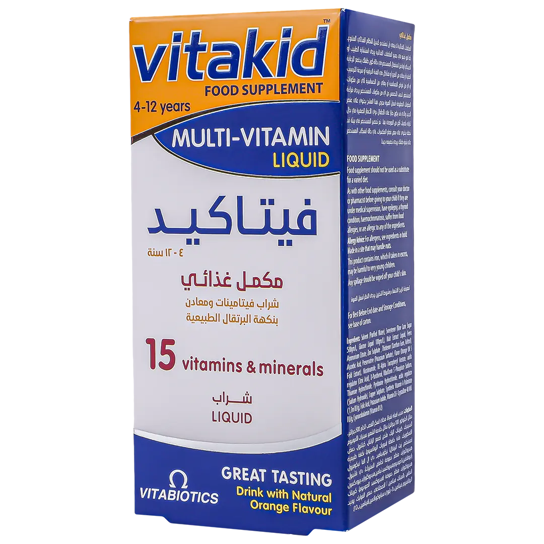Vitabiotics Vitakid Multivitamin Liquid 150 ml - view 1