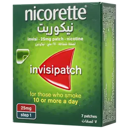 نيكوريت لصقات 25 مجم 7 حبات