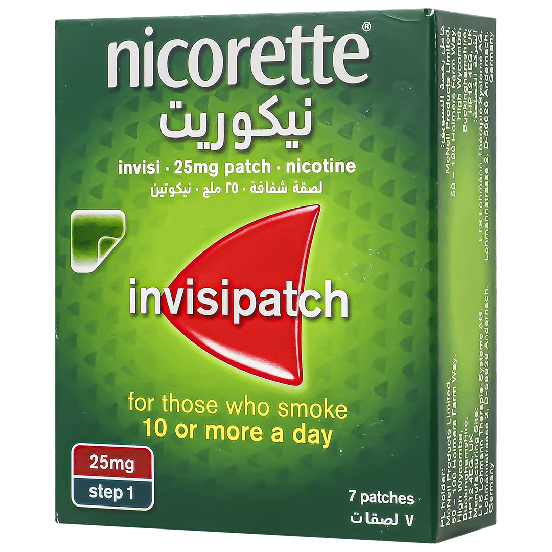 Nicorette Patches 25 mg 7 Pcs