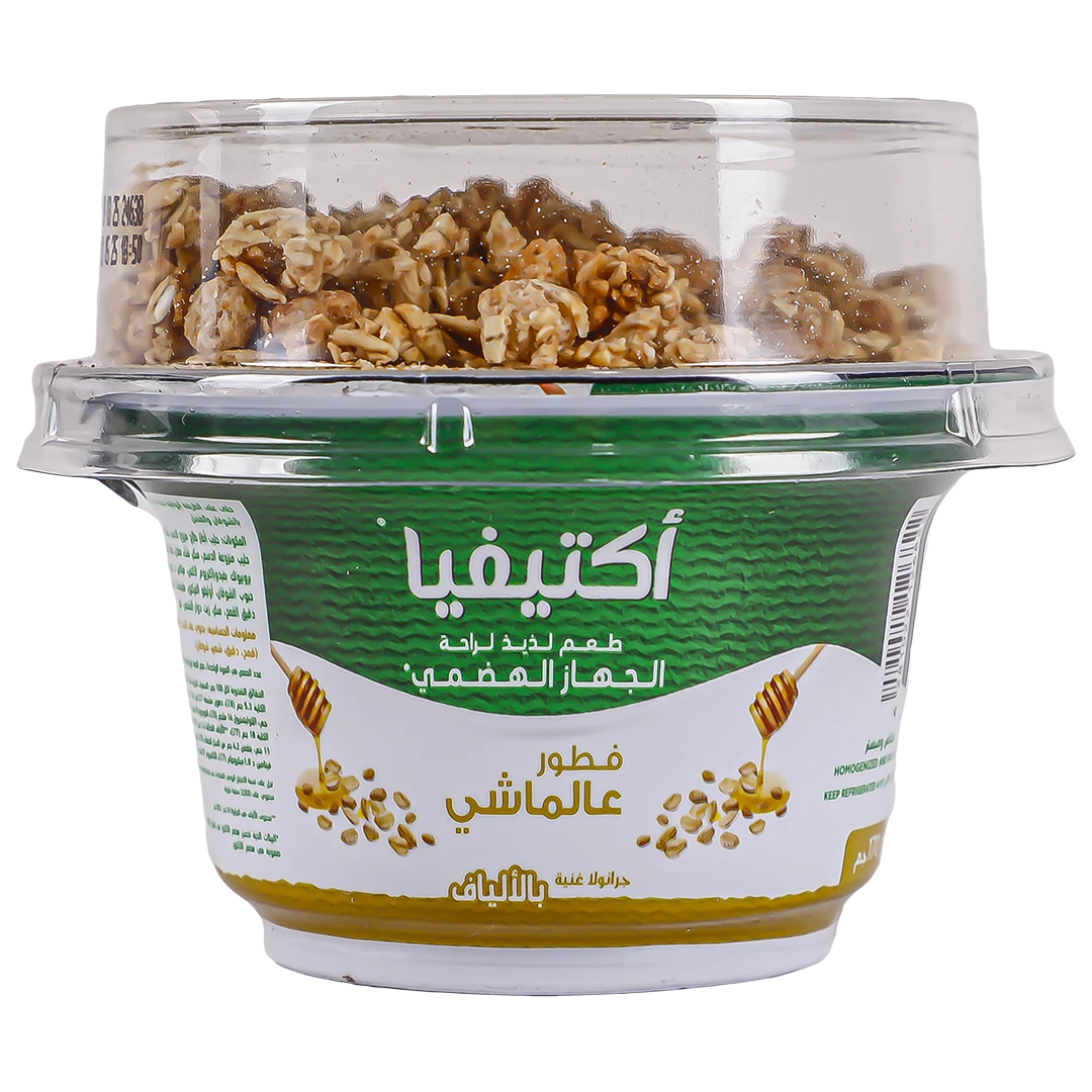 Activia Mix & Go Yoghurt Honey Oat Cereal 170 gm