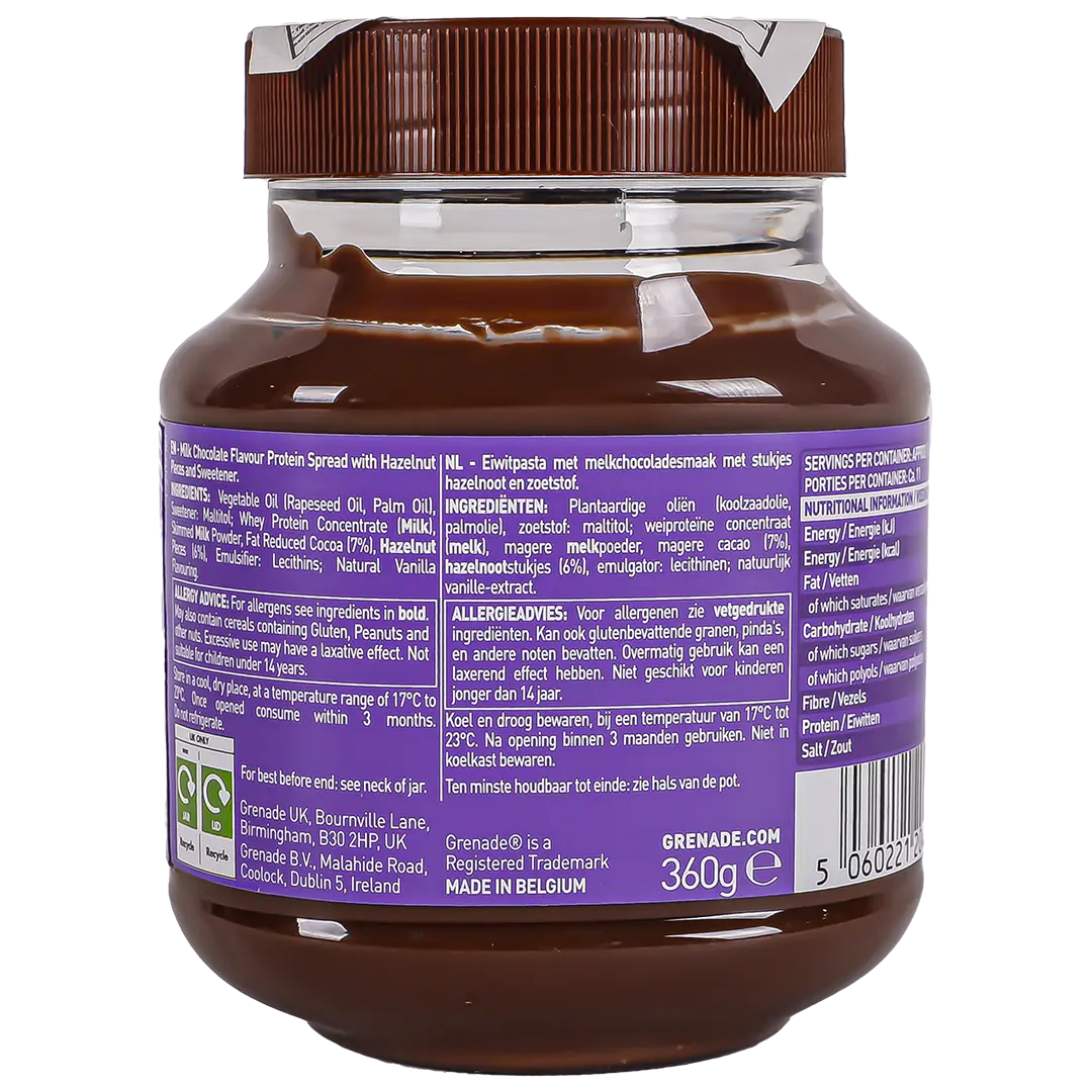 Grenade Protein Spread Hazel Nutter Flavor 360 gm - view 3