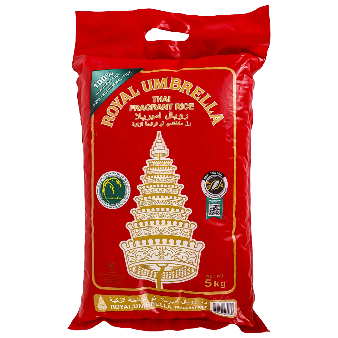 Royal Umbrella Jasmine Rice Pure 5Kg