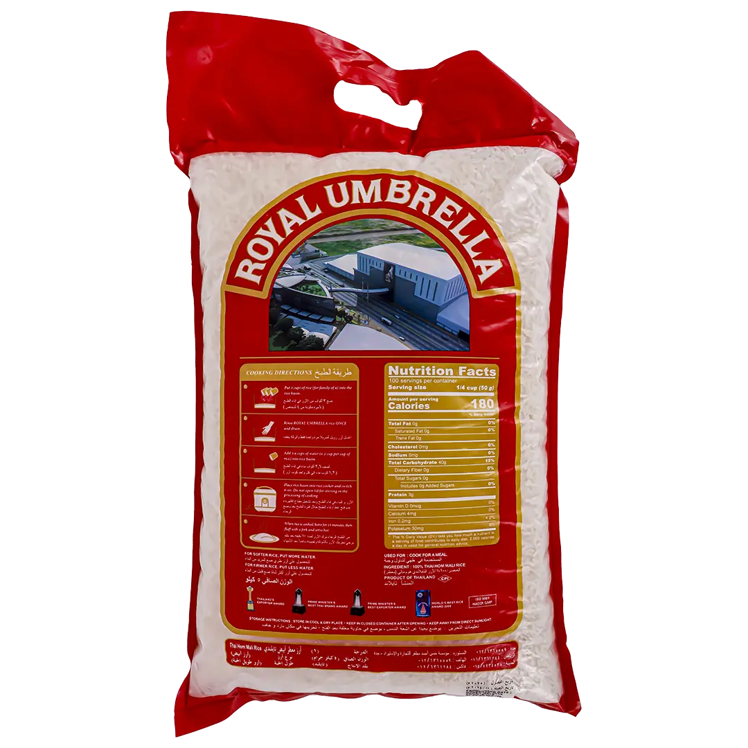 Royal Umbrella Jasmine Rice Pure 5Kg - view 2