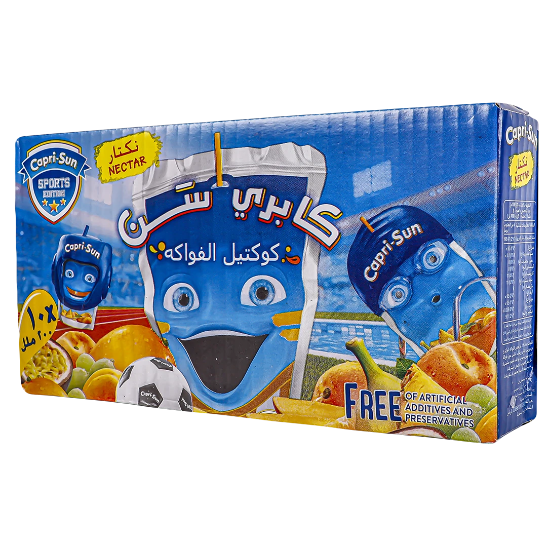 Capri Sun Fruit Cocktail Nectar 10 pcs 200 ml